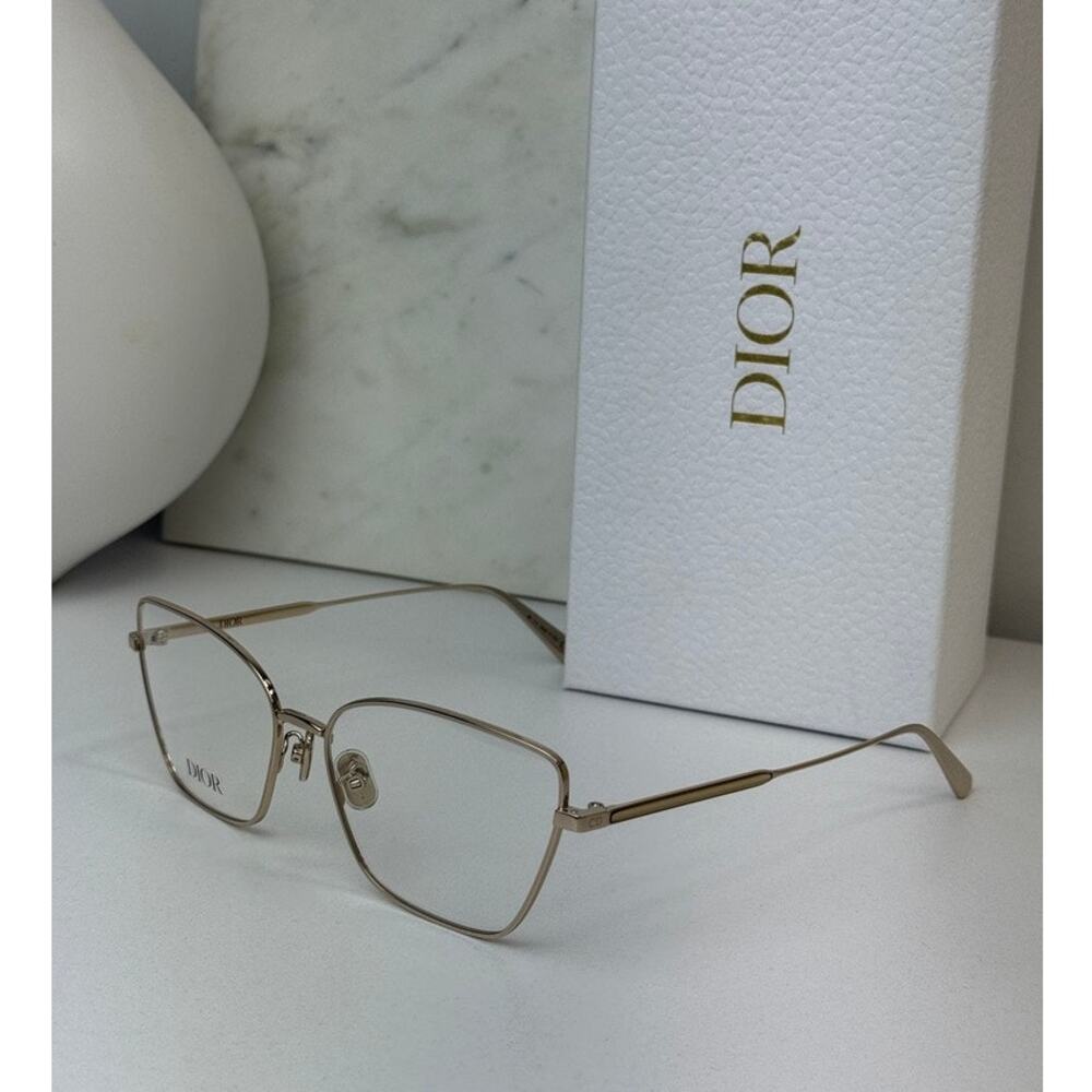 NEW Dior GemDiorO B2U Eyeglasses Frames in Rose Gold